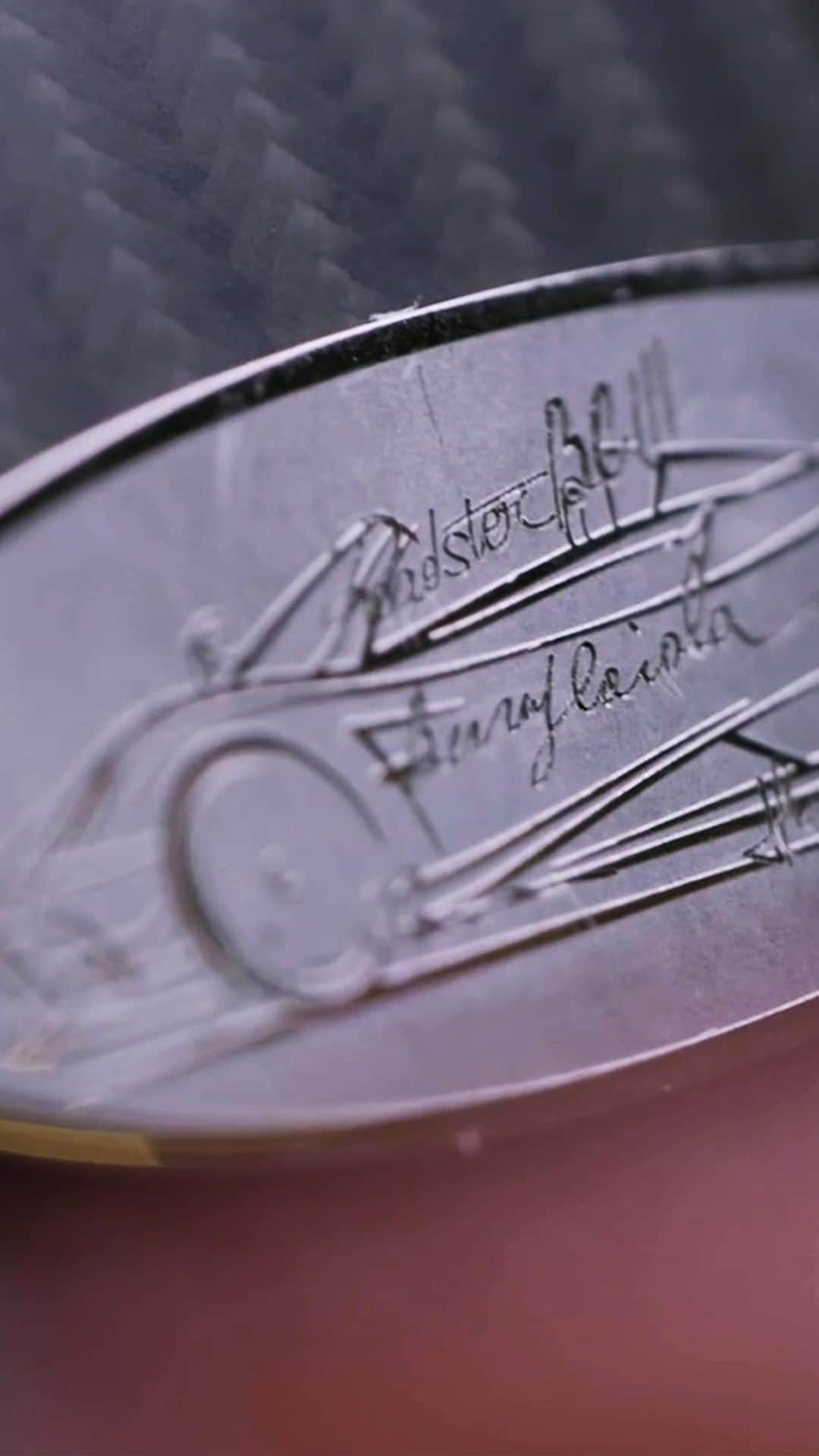 パガーニ・アウトモビリのインスタグラム：「Enjoy a special content on a special car: the Pagani Roadster BC III.  #pagani #huayra #roadsterbc #BCIII」