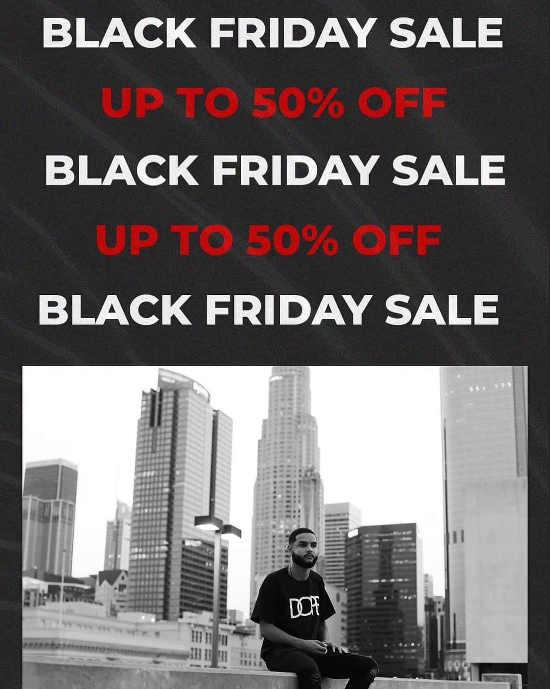 DOPEのインスタグラム：「50% OFF OVER 200 ITEMS‼️  LINK IN BIO🎁」