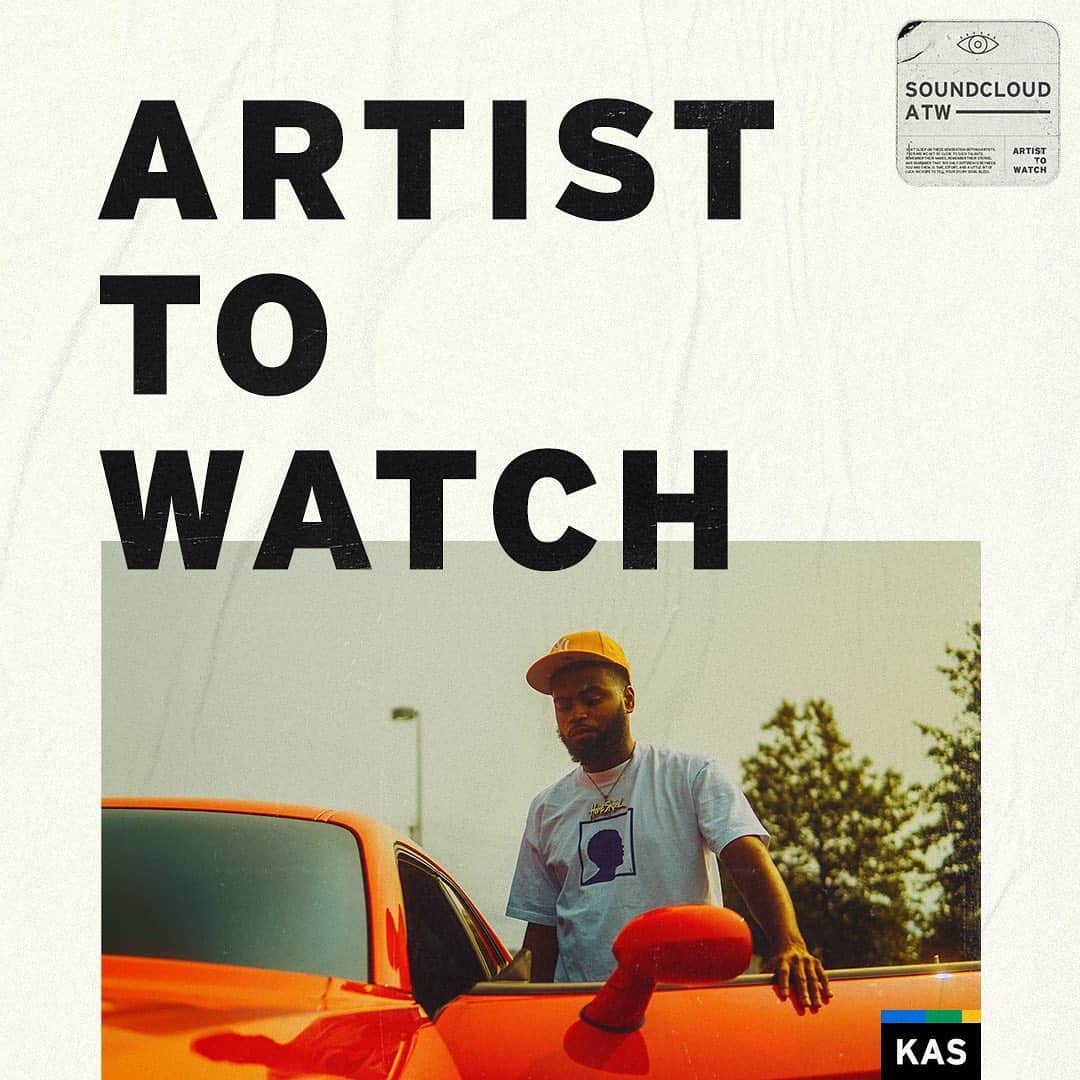 サウンドクラウドのインスタグラム：「Kas (@kasruleseverything) may be putting up points like Mike with his latest track 'MICHAEL', but keep it on repeat and it definitely won't be your last dance. 😈⁠⠀ ⁠⠀ With better shoe game than the flu game, slick bars, and wavy production, New York City's Kas is this week's Artist to Watch. 👀⁠⠀ ⁠⠀ Hit the link in bio for his latest, and run that up!⁠⠀ ⁠⠀ #ATW」