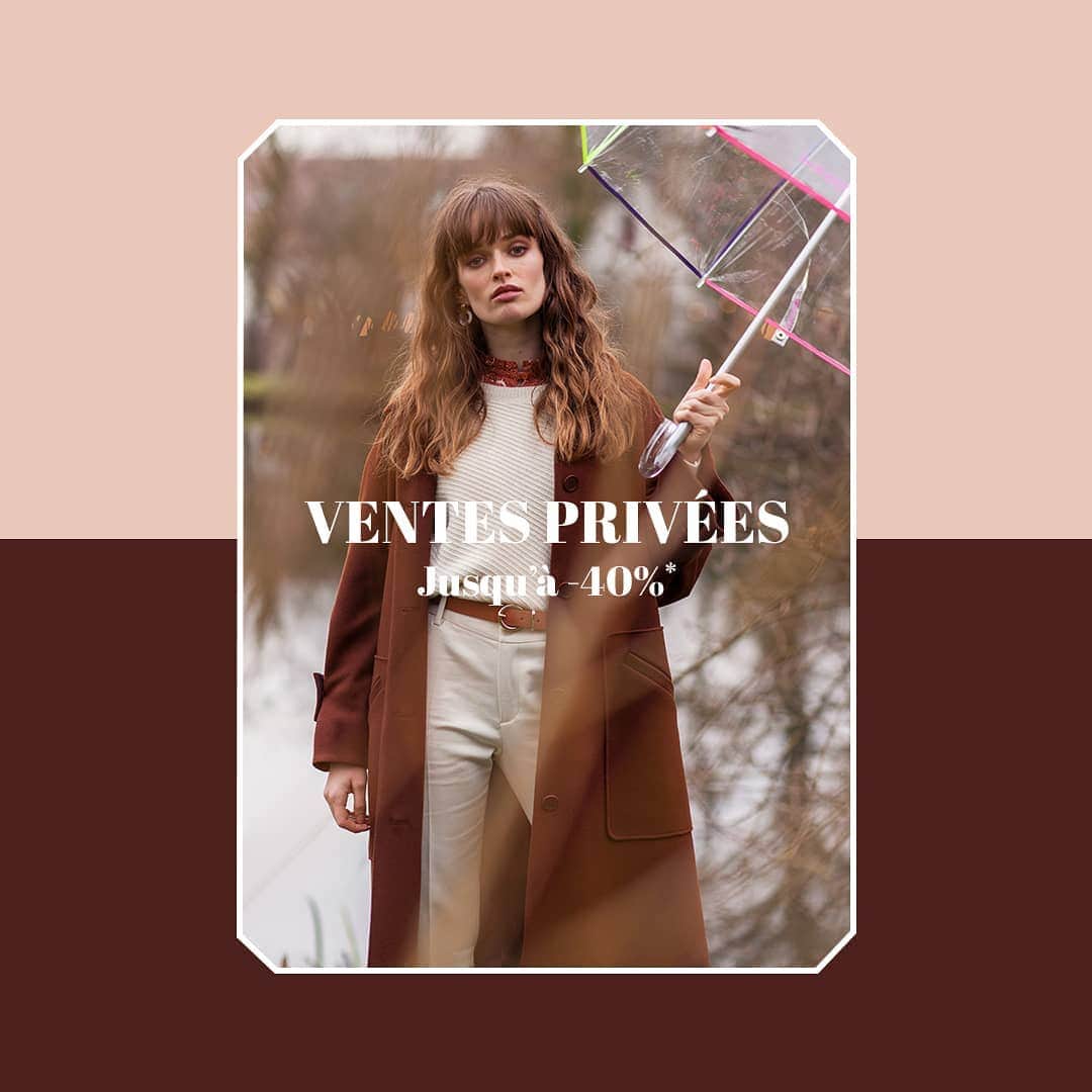 ベンシモンのインスタグラム：「VENTES PRIVÉES c'est parti ! ✨ ​Nos ventes privées commencent maintenant sur le site !   Retrouvez vos coups de coeur de l'hiver jusqu'à -40%, c'est le moment d'en profiter pour préparer vos cadeaux de Noël ou tout simplement vous gâter avant les fêtes ! 🛍  ​Rendez-vous également dès demain dans nos boutiques pour profiter de nos offres, découvrir toute notre sélection déco et essayer vos pièces préférées❣️  ​#bensimon #mode #fashion #vp #ventesprivées #coat #manteau」