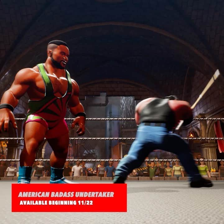 ランディ・オートンのインスタグラム：「@edgeratedr is finally coming to @WWE2KBattlegrounds? Time for a few RKO’s outta nowhere. Get your copy today during their Black Friday sale.」