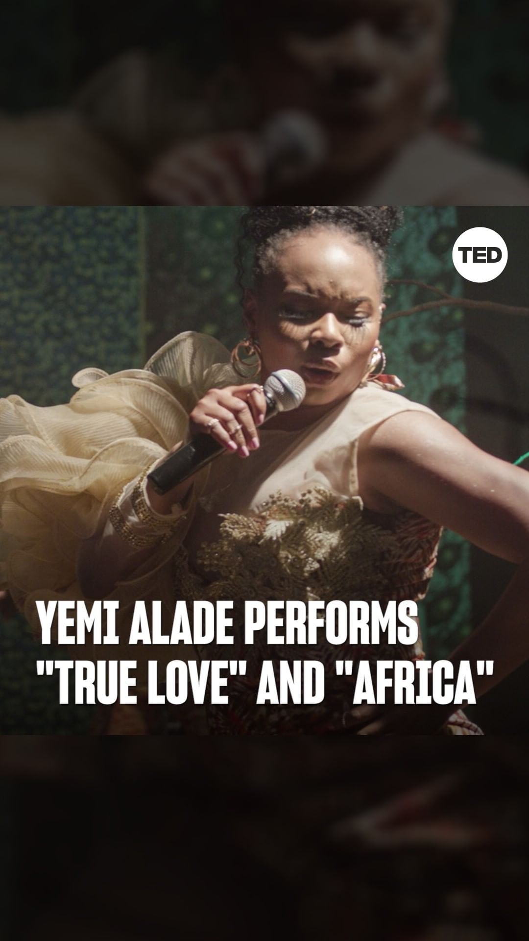 TED Talksのインスタグラム：「Ready to 💃💃💃? Let’s go! Afropop artist and UN Ambassador @YemiAlade’s electrifying performance of "True Love" and "Africa" from our @TEDCountdown global launch event are sure to have you grooving. Learn more about why climate change is important to her — and how we can all take action to end global carbon emissions — here: http://t.ted.com/BDUukjs #TEDMusicFridays」