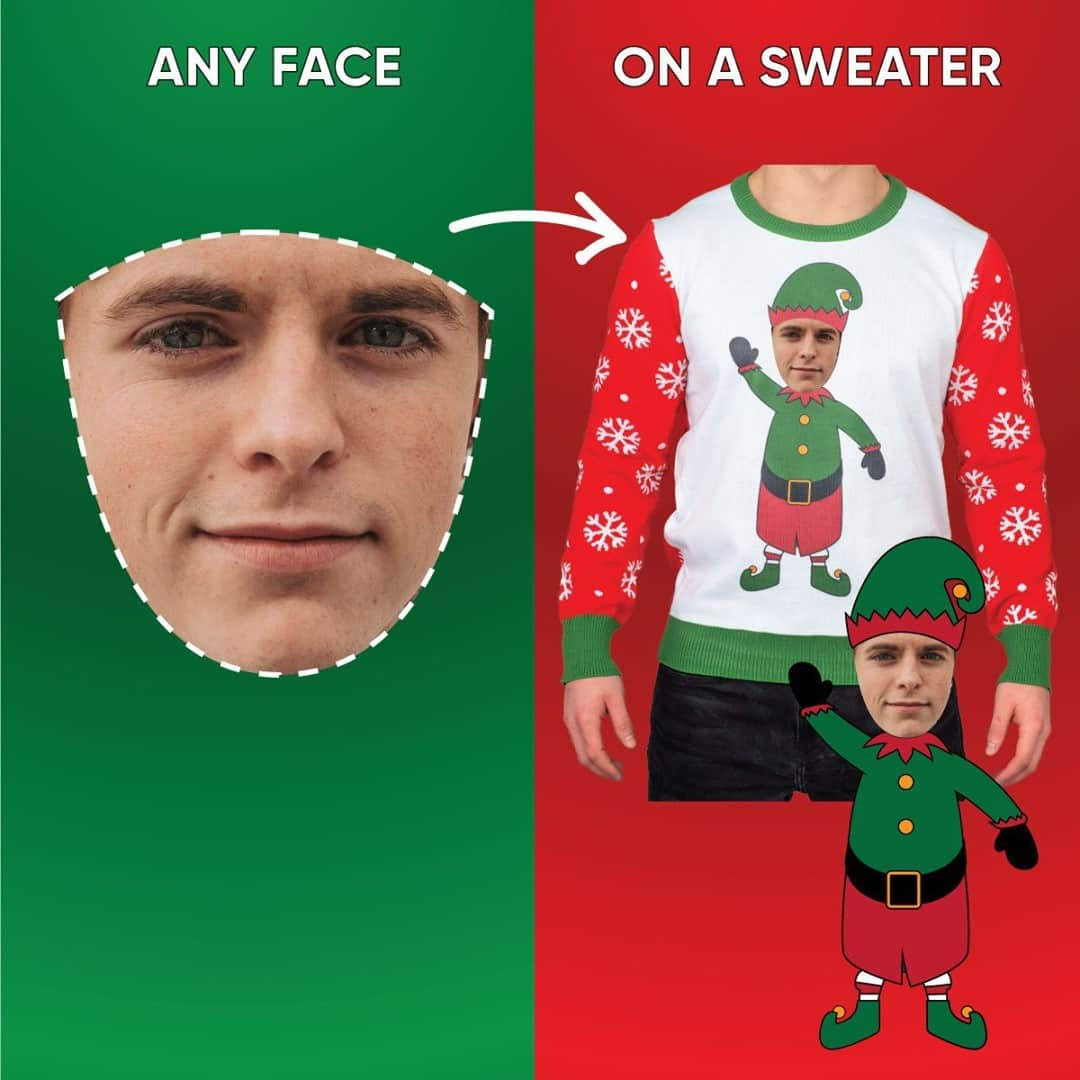 Good Morning Americaさんのインスタグラム写真 - (Good Morning AmericaInstagram)「Make a statement and create your own ugly Christmas sweater that’s personalized just for you! Get 50% off sweaters, onesies and masks now with this @toryjohnson #deal! GO TO LINK IN BIO TO SHOP. #GMADeals #sale #christmassweater #deals #blackfriday #shop #christmassweaters #shopping」11月28日 2時00分 - goodmorningamerica