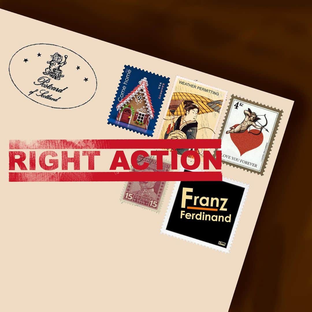 フランツ・フェルディナンドさんのインスタグラム写真 - (フランツ・フェルディナンドInstagram)「Bring on the #FranzArtFridays for 'L. Wells' ✏️ - Right Action by @p.rousseau2019」11月28日 2時01分 - franz_ferdinand