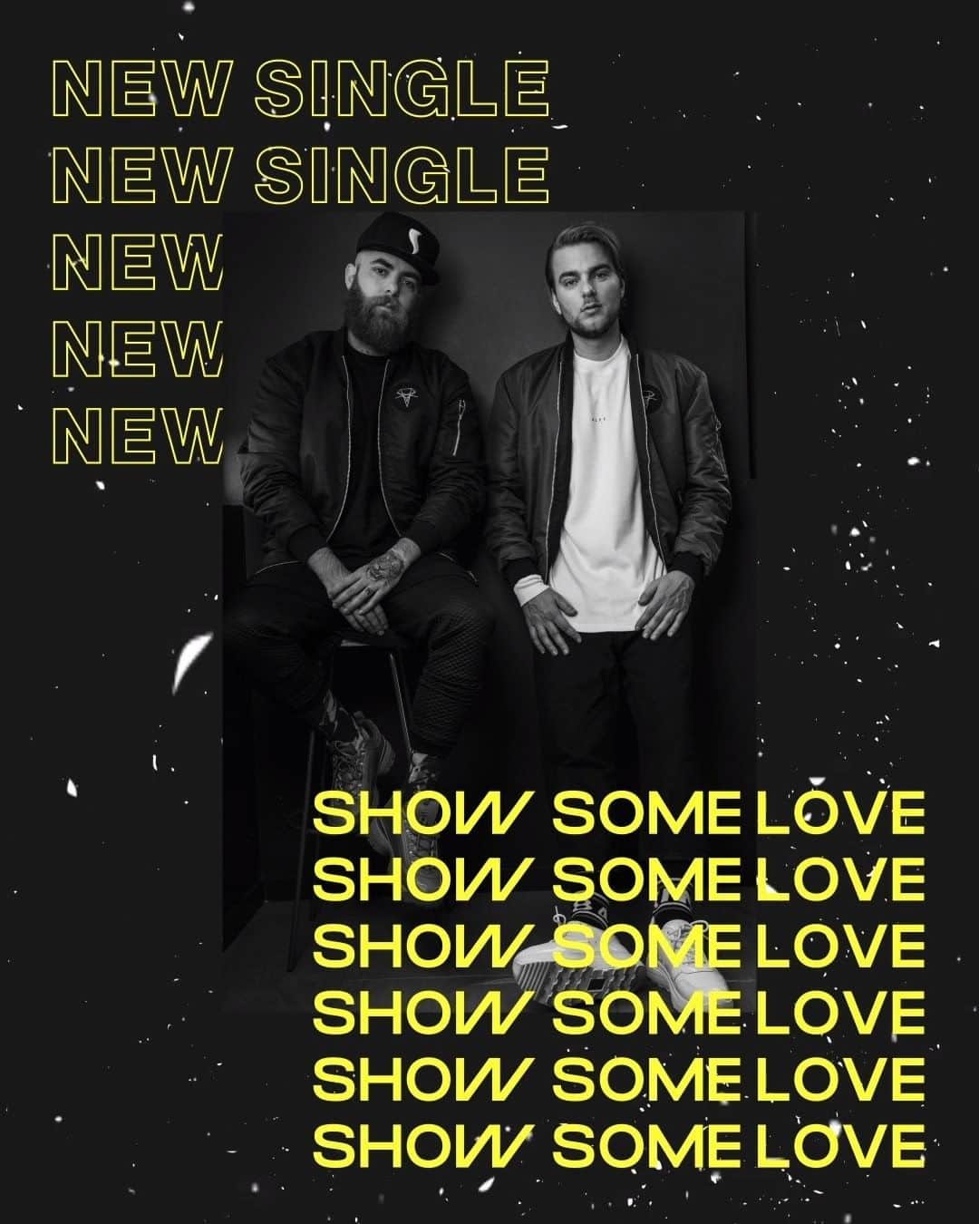 Showtekのインスタグラム：「Our new single 'Show Some Love' with @sonofstevemusic is out now! Tag someone that could use some love right now❤️ Stream link in our bio」