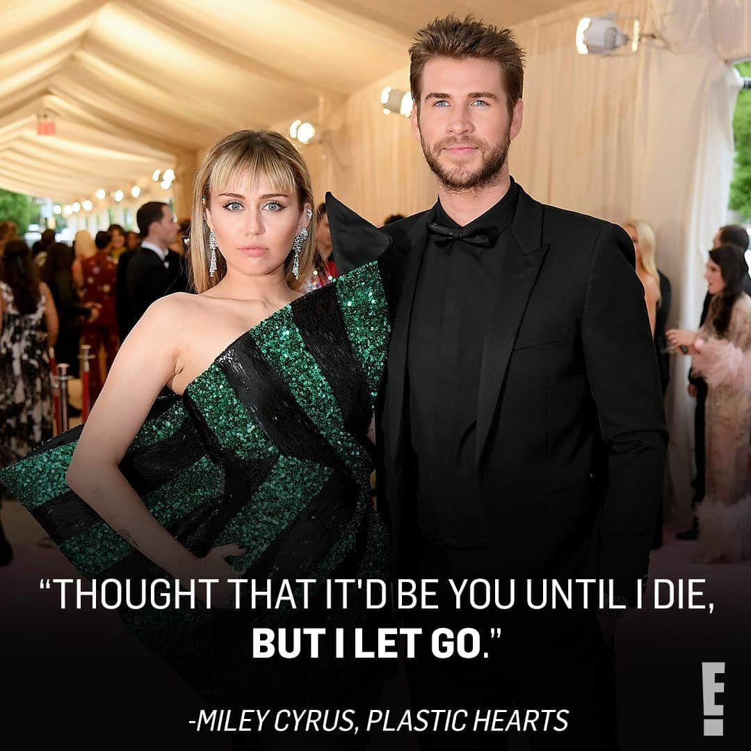 E! Onlineさんのインスタグラム写真 - (E! OnlineInstagram)「WTF do we know? Mostly just that Miley Cyrus dropped her new album #PlasticHearts, and a lot of tracks seem to be about Liam Hemsworth. 👀 The lyrics decoded are at the link in our bio. (📷: Getty)」11月28日 3時00分 - enews