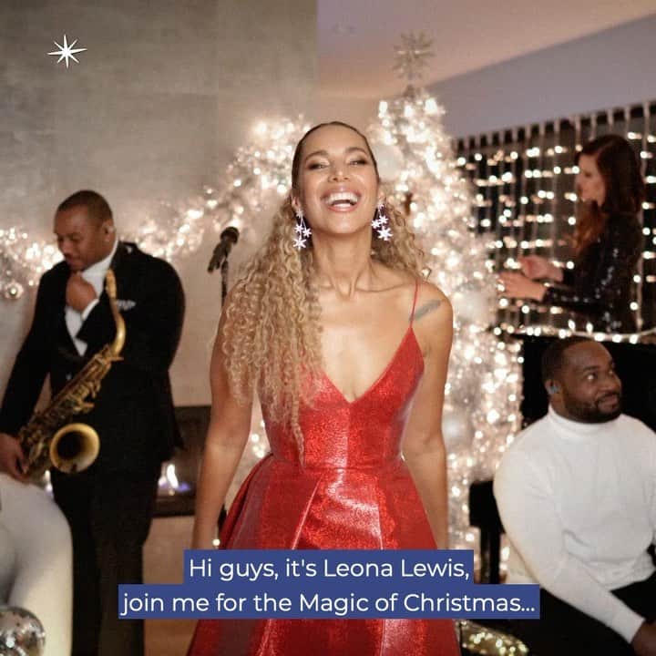 レオナ・ルイスのインスタグラム：「I can’t wait to share these special Christmas performances with you at @magicfm ‘Magic Of Christmas’ event this Sunday at 6pm ✨ #christmasiscoming」
