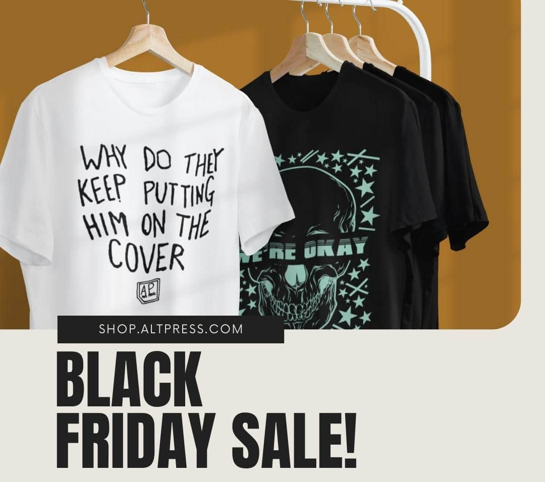 Alternative Pressさんのインスタグラム写真 - (Alternative PressInstagram)「Waterparks, twenty one pilots, and more—get your favorite artist inspired t-shirts while you can! All apparel is 15% off Black Friday⁠ LINK IN BIO⁠ .⁠ .⁠ .⁠ #blackfriday #blackfridaysales #cybermonday #waterparks #twentyonepilots #music #musictshirt #altpress #alternativepress」11月28日 3時02分 - altpress