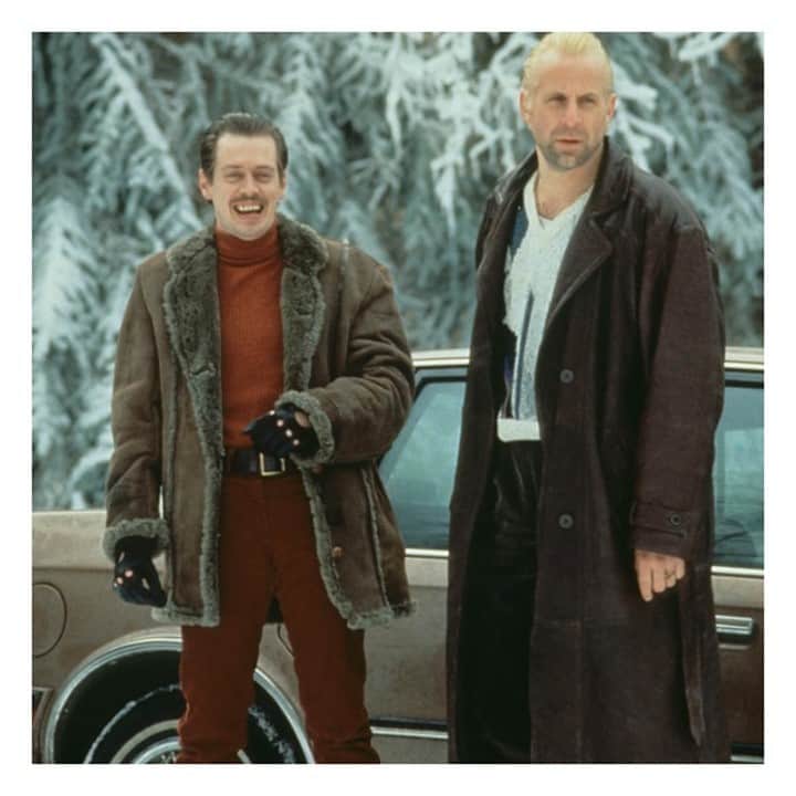 オリバースペンサーさんのインスタグラム写真 - (オリバースペンサーInstagram)「Is Fargo the best winter film ever? Or even the best Coen brothers film? Hard to say, but we're loving the wardrobe, which is just the right side of eccentric, if not a little menacing. Steve Buscemi's shearling coat is a guilty pleasure - pure Del Boy - and not too dissimilar to a coat I once found in a New York flea market in 1997, which in turn inspired me to make our Newington coat.  . Hit the link in bio to shop our seasonal outerwear collection. For this weekend only, selected items are 20% off. For every order we're also planting a tree with @woodlandtrust. Offer ends midnight (gmt) Monday.」11月28日 3時02分 - oliverspencer