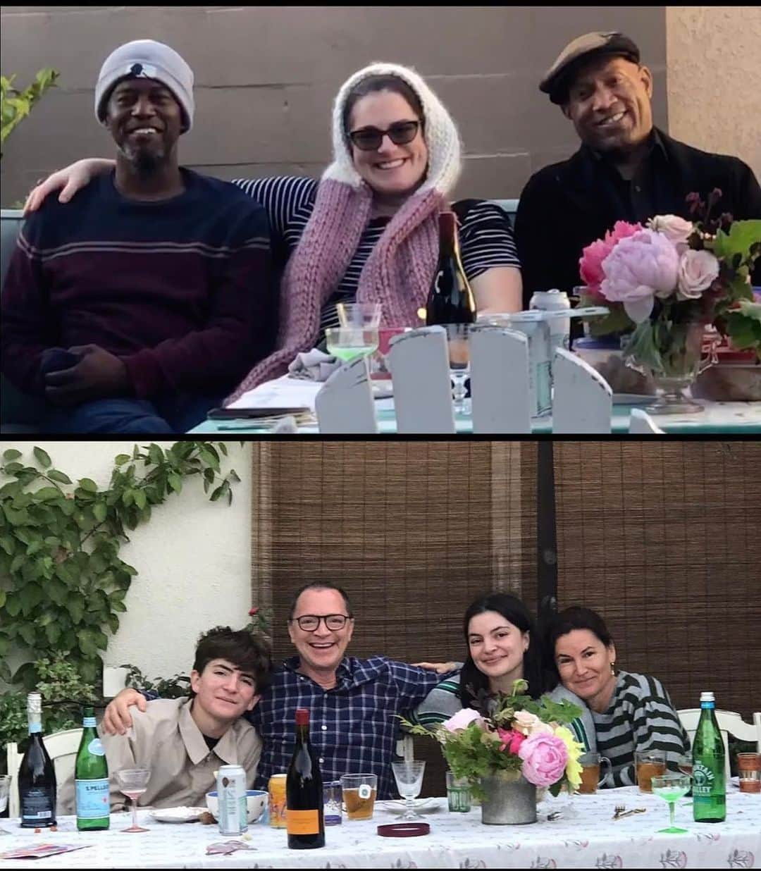 ジョシュア・マリーナさんのインスタグラム写真 - (ジョシュア・マリーナInstagram)「Socially distant Thanksgiving at our house. Notable, as it’s the only extant photo of everyone in my nuclear family smiling.」11月28日 3時17分 - joshmalinasjoshmalina