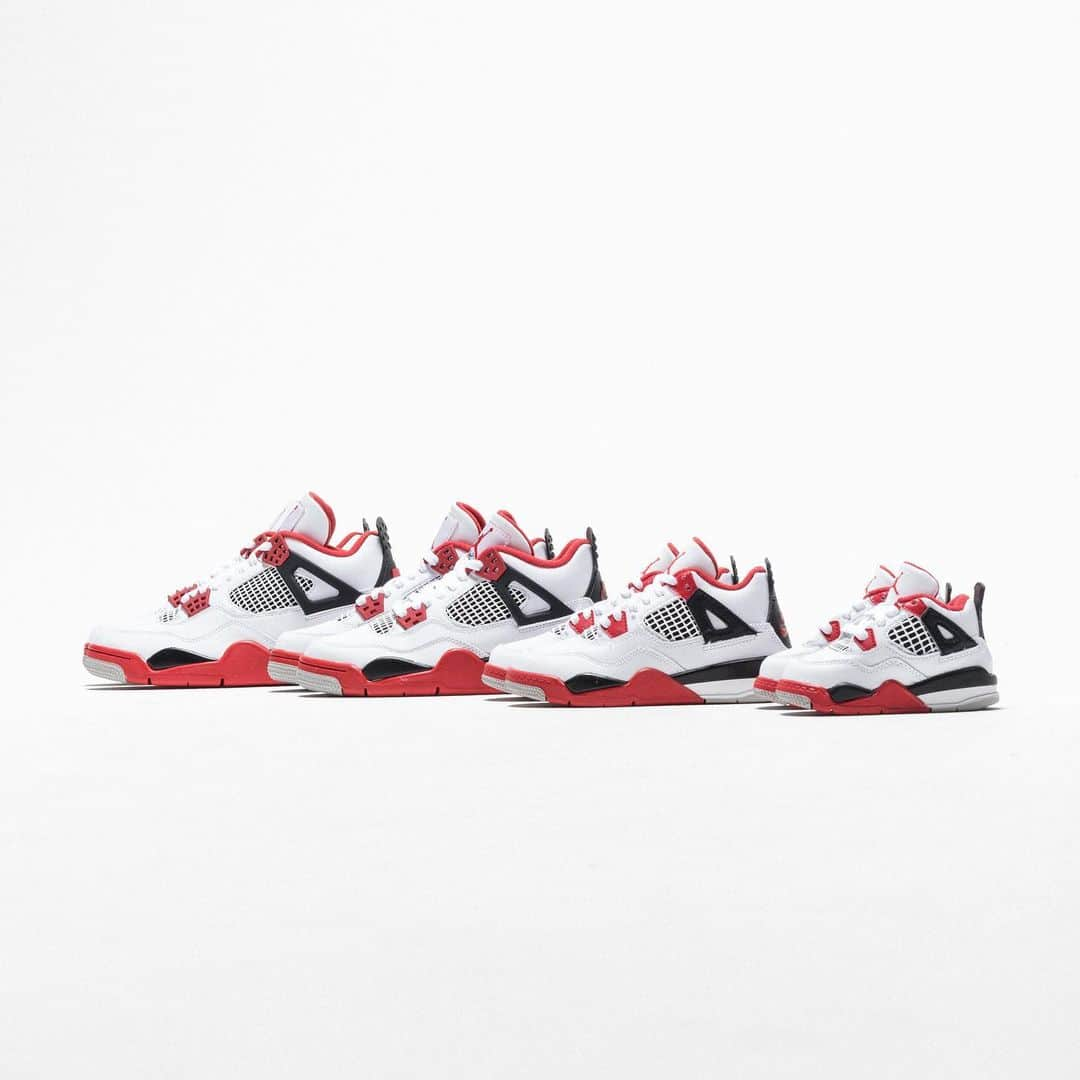 UNDFTDさんのインスタグラム写真 - (UNDFTDInstagram)「Air Jordan Retro 4 ‘Fire Red’ // Available Saturday 11/28 at Undefeated.com」11月28日 3時55分 - undefeatedinc