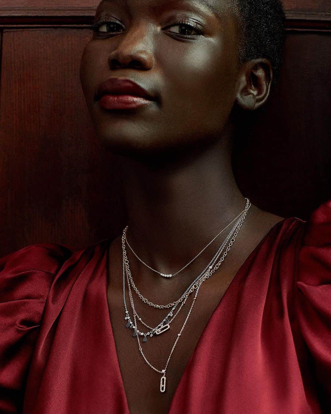 Saks Fifth Avenueのインスタグラム：「Amp up the holiday glamour with layerable jewelry pieces you'll cherish this season, next season and beyond.」