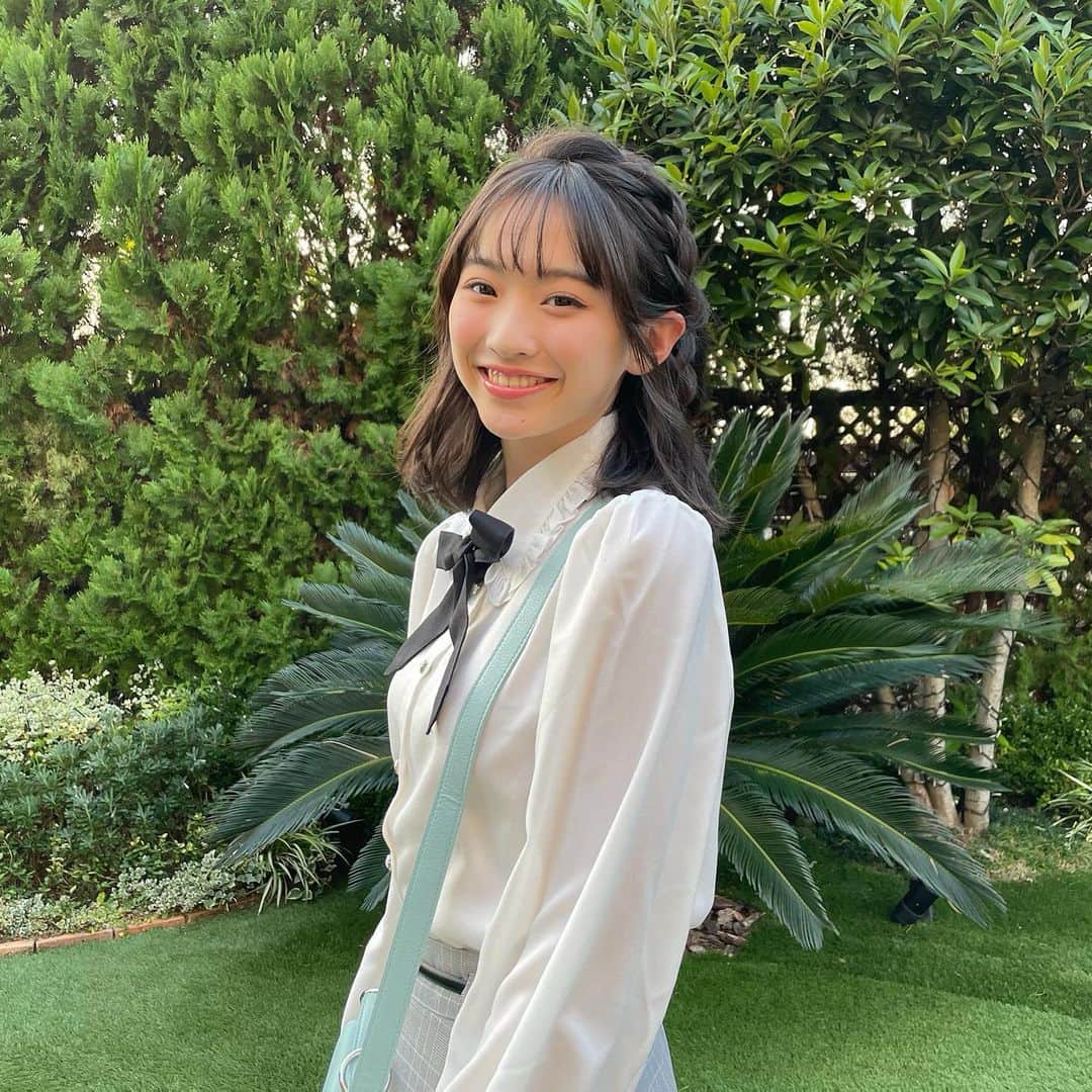 村上なずなのインスタグラム：「﻿ ﻿ テストあと2日で終わりだい✌︎﻿ ﻿ ﻿ ﻿ #인친환영#02년생#친구해요#팔로우미#팔로우환영#소통해요#좋아요반사#아웃핏#패피#뷰티스타그램#셀카#셀피#얼스타그램#셀카스타그램#오늘의훈녀#モデル#model#lfl#いいね返し #jk#jk2#sjk#jkブランド」