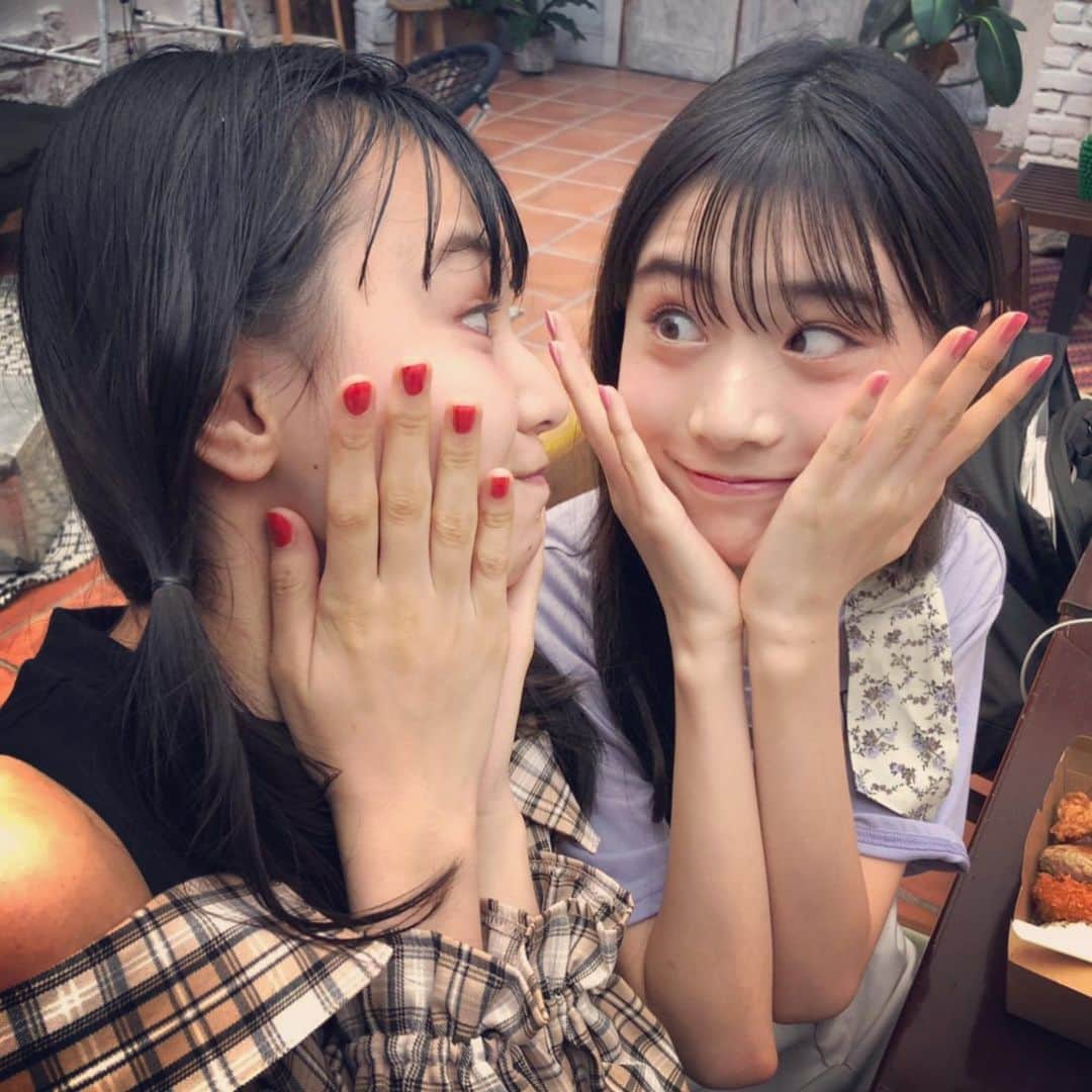 ニコ☆プチさんのインスタグラム写真 - (ニコ☆プチInstagram)「あきゅもん🌞﻿ ﻿ #ニコプチ﻿ #森﨑美月﻿ #近藤藍月﻿」11月28日 9時36分 - nicopuchi_official
