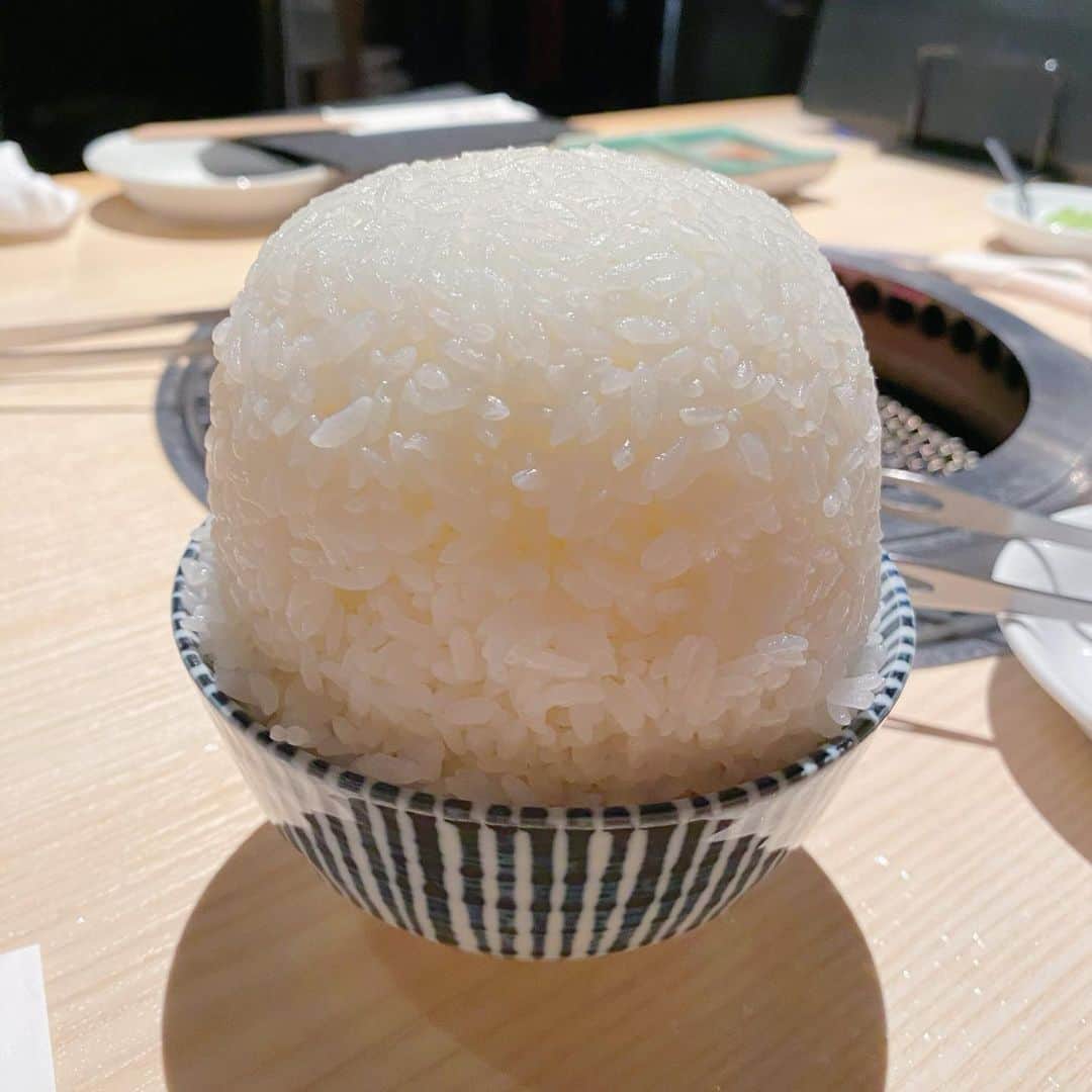 中島大介のインスタグラム：「#米  #rice  #美味しそう  #焼肉🍖  #foodstagram #グリッド投稿」