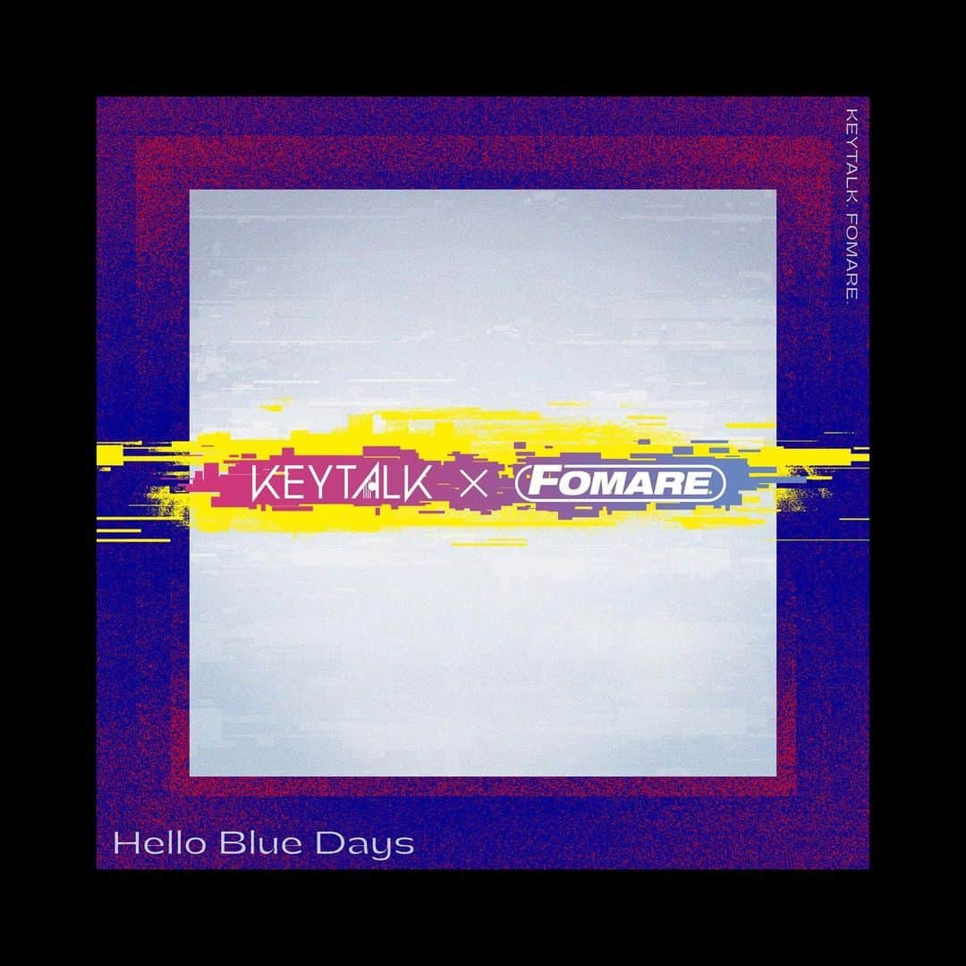 寺中友将のインスタグラム：「KEYTALK × FOMARE . Red Bull 『#歌詞に翼をさずける』キャンペーンソング . 「Hello Blue Days」 . 翼生えちゃう楽曲です . 感想お待ちしてます！ . そして明日はKEYTALK配信ライブ第三弾 . #redbull #FOMARE #KEYTALK」
