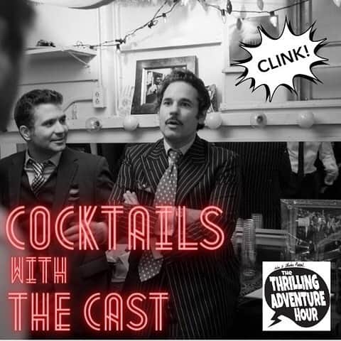 オータム・リーザーのインスタグラム：「Come hang out with the @thrillingadv cast tonight at 5 PST! We'll answer your questions, catch up with each other, and enjoy some drinks with good company:) @busyphilipps @pftompkins @markgags @annie_savage @hallublin @joshmalinasjoshmalina @ccackowski @marcevanjackson @pagetpagetgram and the adorable @thejvclub will all be there; it will be a blast! Link in bio🍸 #clink 🍸」