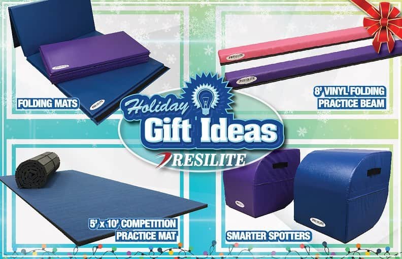 Inside Gymnasticsさんのインスタグラム写真 - (Inside GymnasticsInstagram)「#ad Struggling to find the perfect gift for your gymnast? @resilitesportsproducts Holiday Gift Idea products are designed to make great gifts and are made specifically for use at home! 🤸🏿‍♀️  Shop these products and more at www.resilite.com/store/gymnastics/great-gift-ideas  #DevelopingTomorrowsChampions #TheMatCompany #Gymnastics」11月28日 23時43分 - insidegym