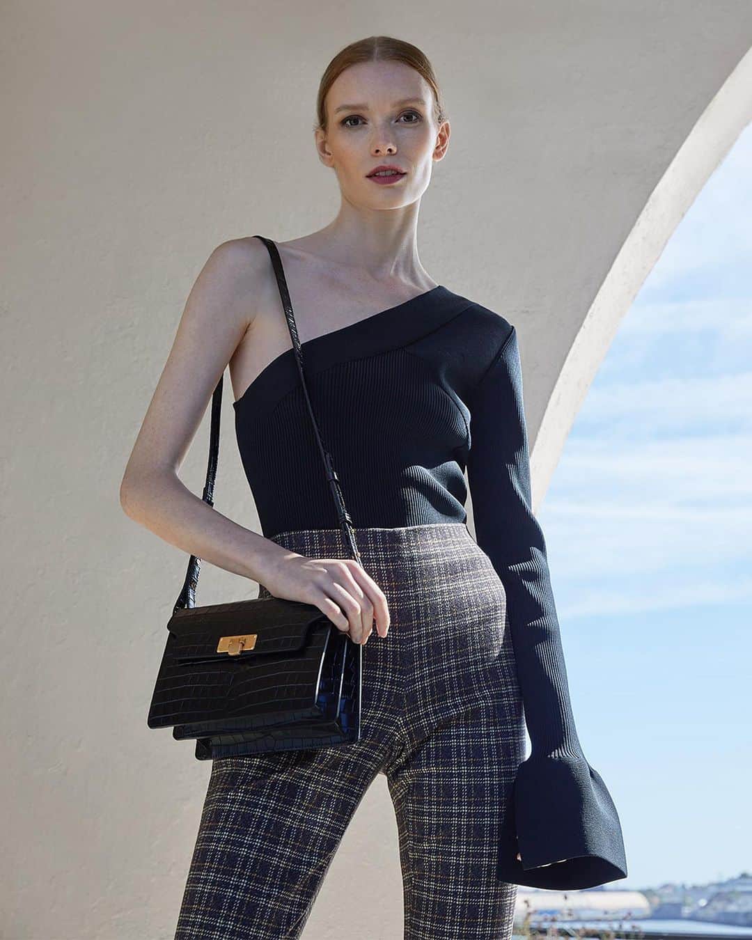 Saks Fifth Avenueのインスタグラム：「Introducing your easy winter wardrobe update from @theory__ Think statement sleeves, polished knits and timeless silhouettes. #SaksStyle」
