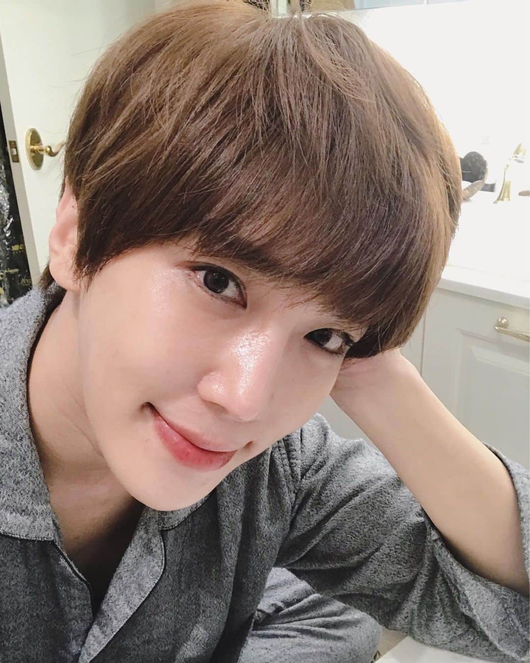 のインスタグラム：「꿀나잇  #찰떡궁합 #착한떡」