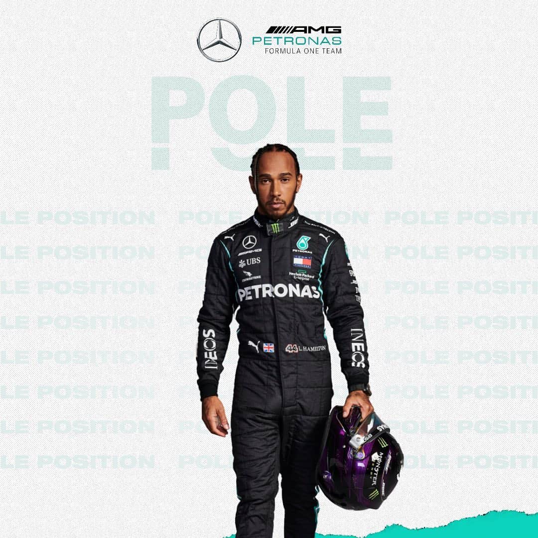 MERCEDES AMG PETRONASさんのインスタグラム写真 - (MERCEDES AMG PETRONASInstagram)「YES LEWIS!! IT’S POLE IN BAHRAIN!!! 👏The Champ was on fire today!! 🔥🔥」11月29日 0時11分 - mercedesamgf1