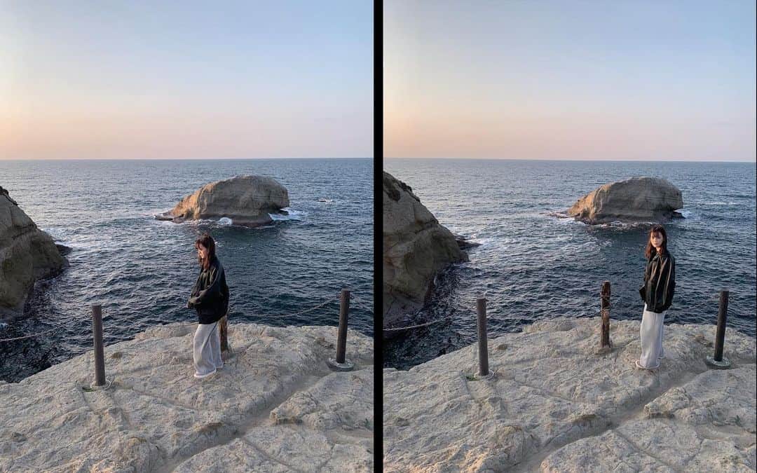 木村なつみのインスタグラム：「日本海デビュー🗾」