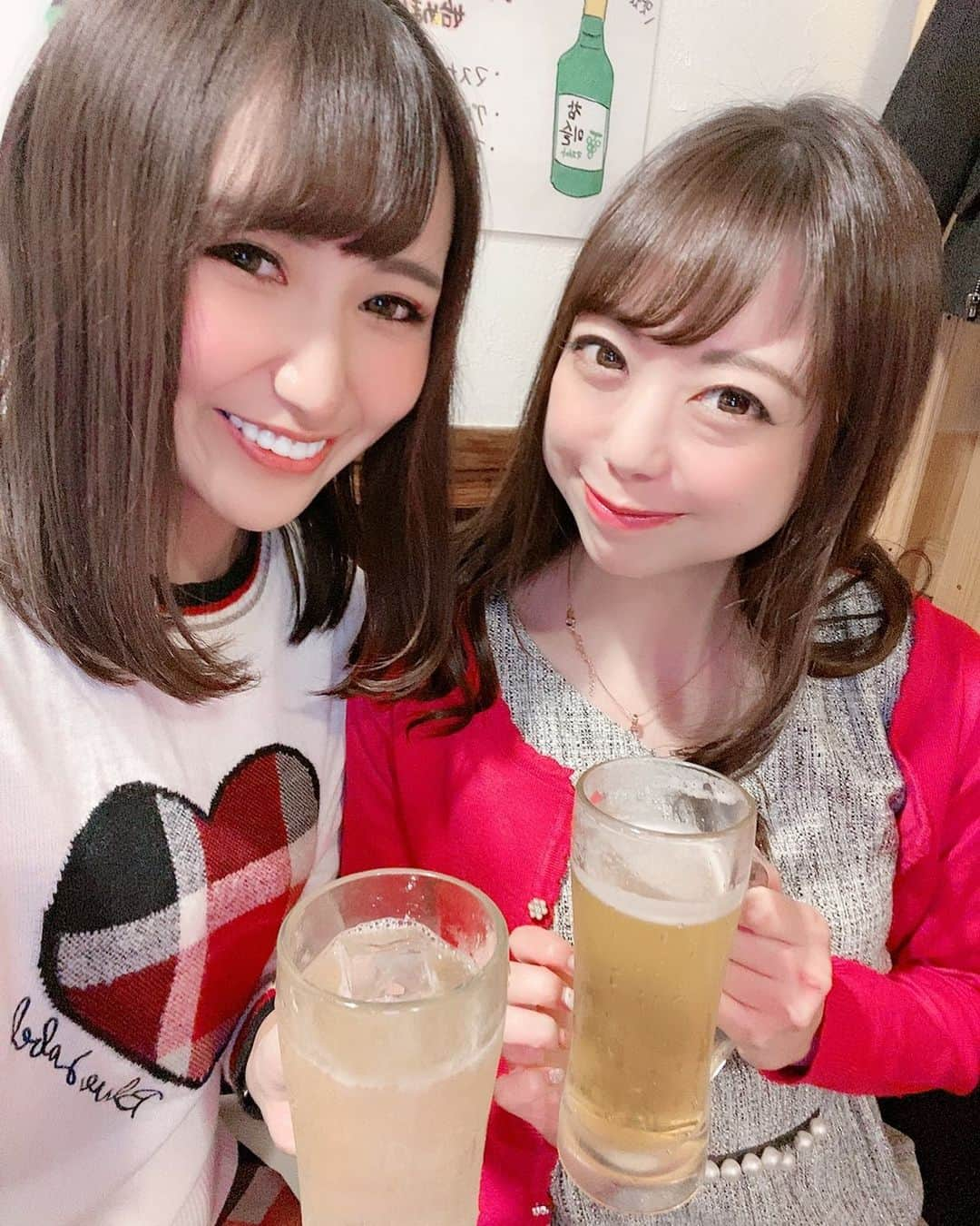 MIKIさんのインスタグラム写真 - (MIKIInstagram)「あかりんと念願の呑み会😏💗✨🍻#ゴルフ女子 #ゴルフ女子の休日 #ゴルフ好きな人と繋がりたい  #関西ゴルファー #関西ゴルフ女子 #のみすたぐらむ #のんべえ #のんべえ女子」11月28日 18時48分 - mktyy_golf