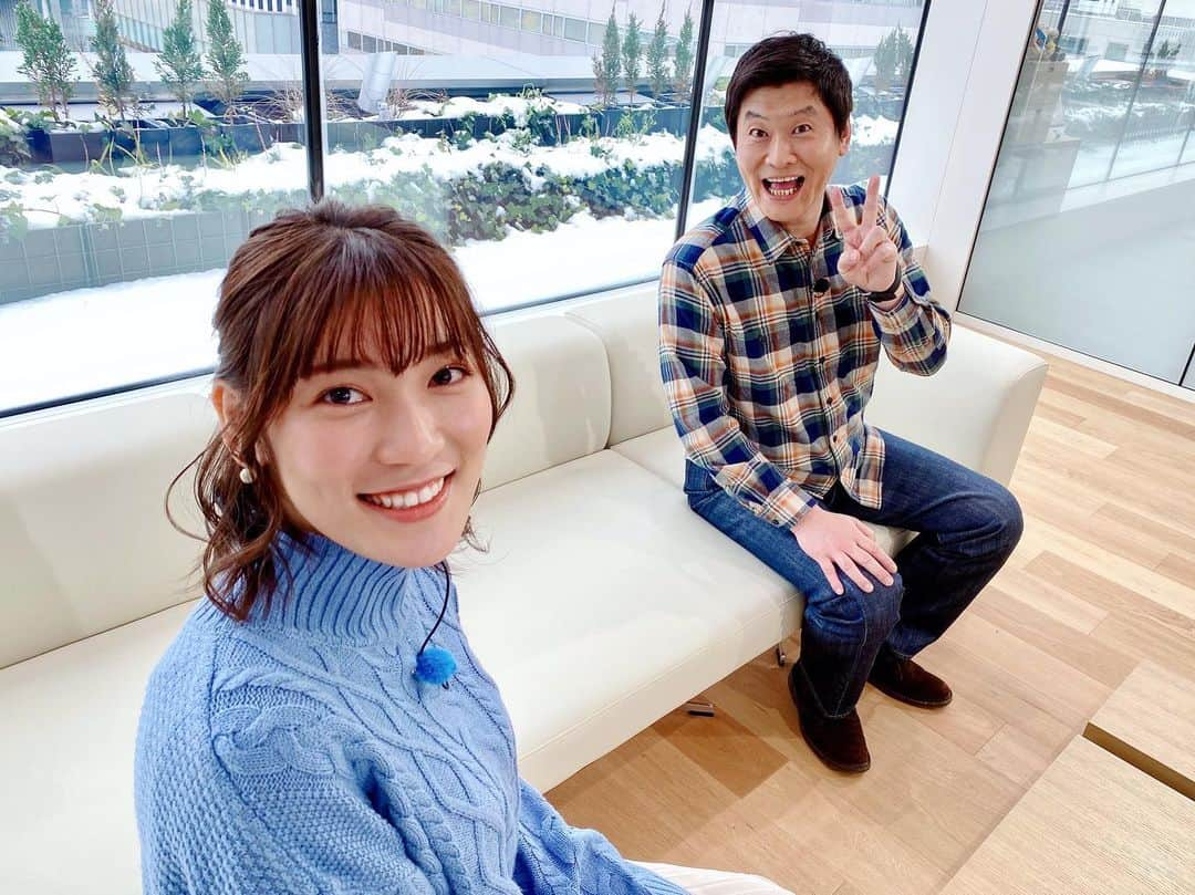 HBC北海道放送アナウンス部さんのインスタグラム写真 - (HBC北海道放送アナウンス部Instagram)「こんばんは、新人アナウンサーの大竹彩加です🍅     先日、大先輩の山内アナと 「サンデーDokiっと！」の収録をしました。  山内アナはサンドキ初MC。 私は前回に続き、2回目です。     果たして、2人の息は合っていたのか……🥺     「サンデーDokiっと！」は 明日、29日(日)午前6時15分放送です！  フレッシュ？な2人でお届けします🙋‍♀️ 是非ご覧ください☺️       #hbc #北海道放送 #新人 #アナウンサー #大竹彩加 #ベテラン #山内要一 #息が合っていたと信じたい #ポケgoフレンドの #先輩後輩コンビ」11月28日 19時12分 - hbc_announcer