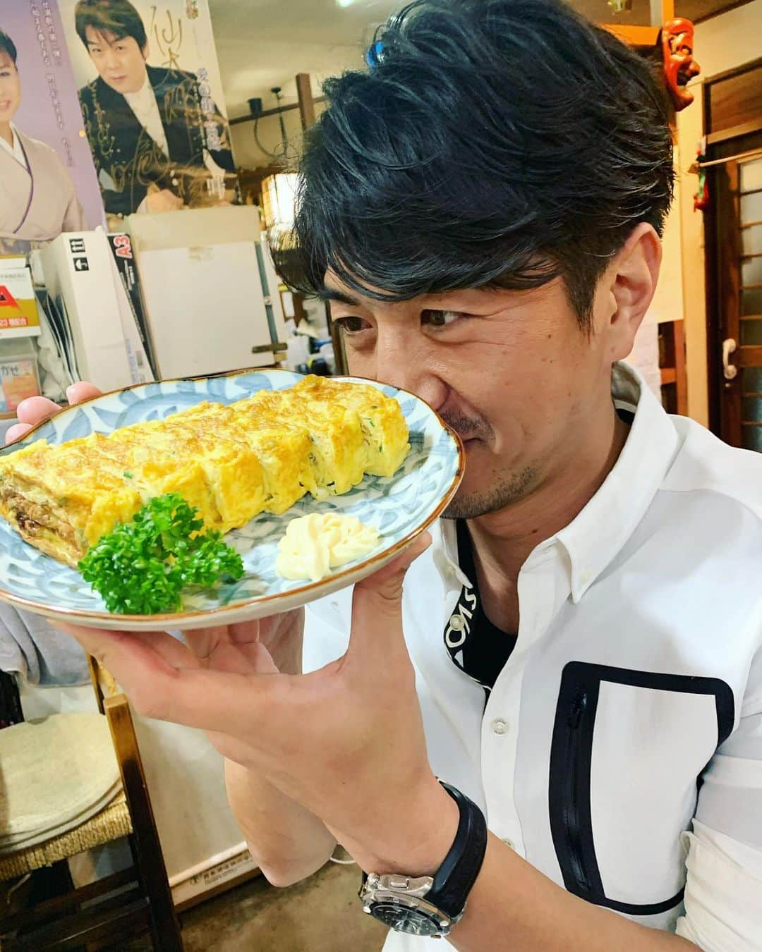 田中大貴さんのインスタグラム写真 - (田中大貴Instagram)「来ました、これは！！ 日本一の玉子焼き、見つけました！！  #玉子焼き  #卵好き #父の生まれ故郷 #宮崎」11月28日 19時49分 - daiki.tanaka_1980