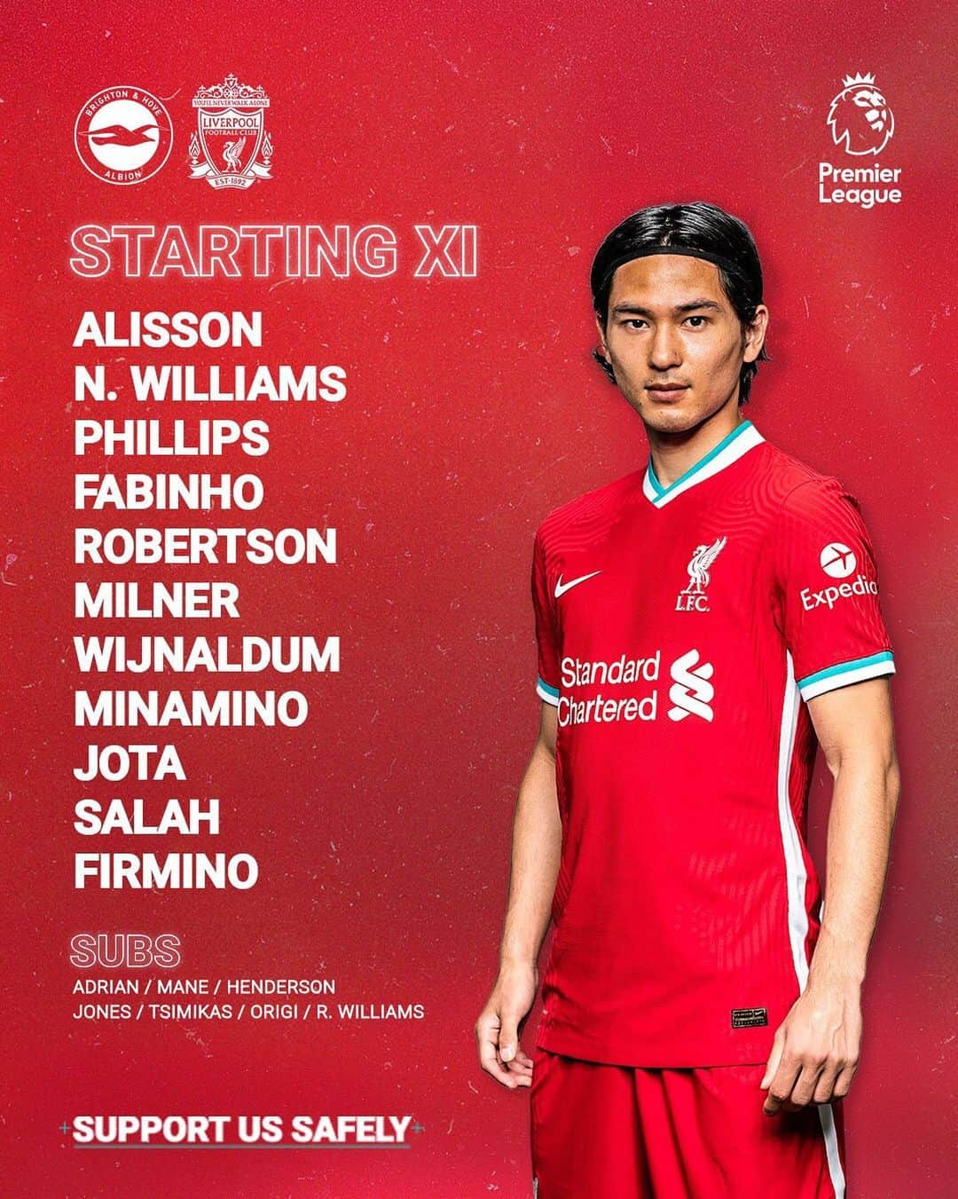 リヴァプールFCさんのインスタグラム写真 - (リヴァプールFCInstagram)「📋 Today’s #BHALIV team news... #LFC #LiverpoolFC #Liverpool #PremierLeague」11月28日 20時30分 - liverpoolfc