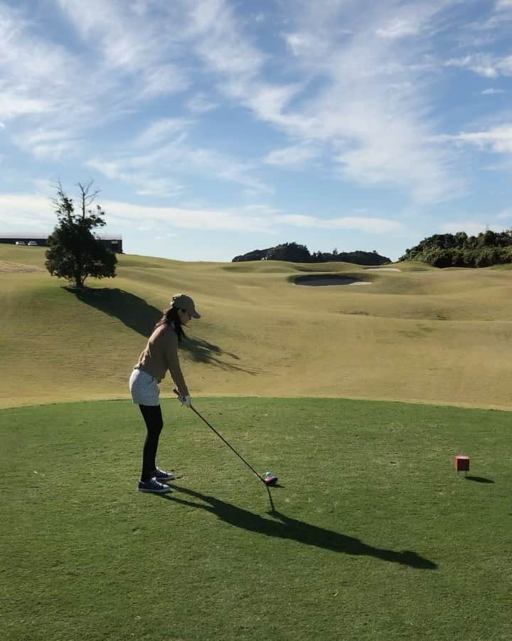 大石絵理のインスタグラム：「😂⛳️」