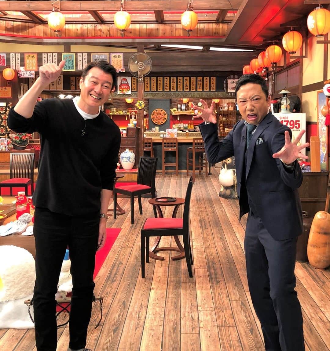 のインスタグラム：「. 加藤浩次さんが市川猿之助さんの「食」と「人生」をネホリハホリ🔥🔥🔥 ゆず北川悠仁さんとの友情㊙️話とは⁉️ 今夜11時30分放送🌙✨TBS「人生最高レストラン」🍴 . . #tbs #人生最高レストラン #人生最高 #レストラン #サントリー #プレモル #市川猿之助 #歌舞伎 #半沢直樹 #ワンピース #ゆず #北川悠仁 #京都 #横浜 #日本料理 #コンビニ #すっぽん #フカヒレ  #加藤浩次 #島崎和歌子 #宇賀神メグ #YOU  #グルメ #飯テロ #食テロ #料理 #レシピ #nationaldish #instafood #foodstagram」