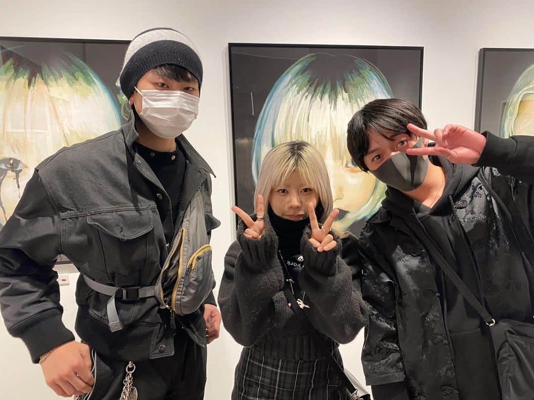 大原海輝のインスタグラム：「ぴーすぴーす☾☾☾」