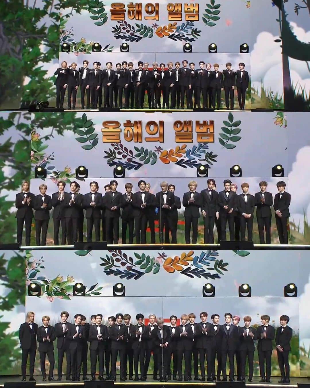 のインスタグラム：「“Congratulations! #NCT 💚for Winning 4 awards at Asia Artist Awards 2020“ 🎊 . • NCT - Album of The Year (Daesang) 🏆 • NCT Dream - Best Emotive Award 🏆 • WayV - Asia Celebrity Award 🏆 • NCT 127 - Best Artist Award 🏆 ___________________________ #TAEIL #JOHNNY #TAEYONG #YUTA #KUN #DOYOUNG #TEN #JAEHYUN #WINWIN #JUNGWOO #LUCAS #MARK #SUNGCHAN #HENDERY #XIAOJUN #RENJUN #HAECHAN #JENO #JAEMIN #YANGYANG #SHOTARO #CHENLE #JISUNG #NCT2020 #NCT127 #NCTdream #WayV #SMTOWN」