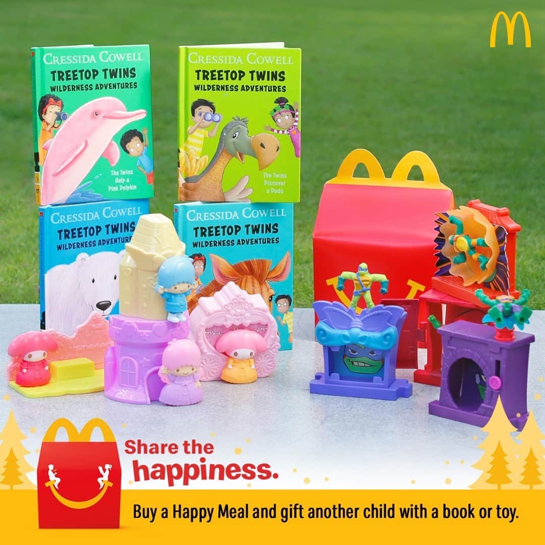 McDonald's Philippinesさんのインスタグラム写真 - (McDonald's PhilippinesInstagram)「Looking for a long weekend activity? Have a blast with a book or toy while sharing the happiness too! With each Happy Meal you buy, we are donating one book or toy to children affected by Typhoon Rolly and Ulysses. So get a Happy Meal now starting at Php 90. Order via McDelivery.  Who’s getting a Happy Meal later? Let us know below.」11月29日 9時59分 - mcdo_ph