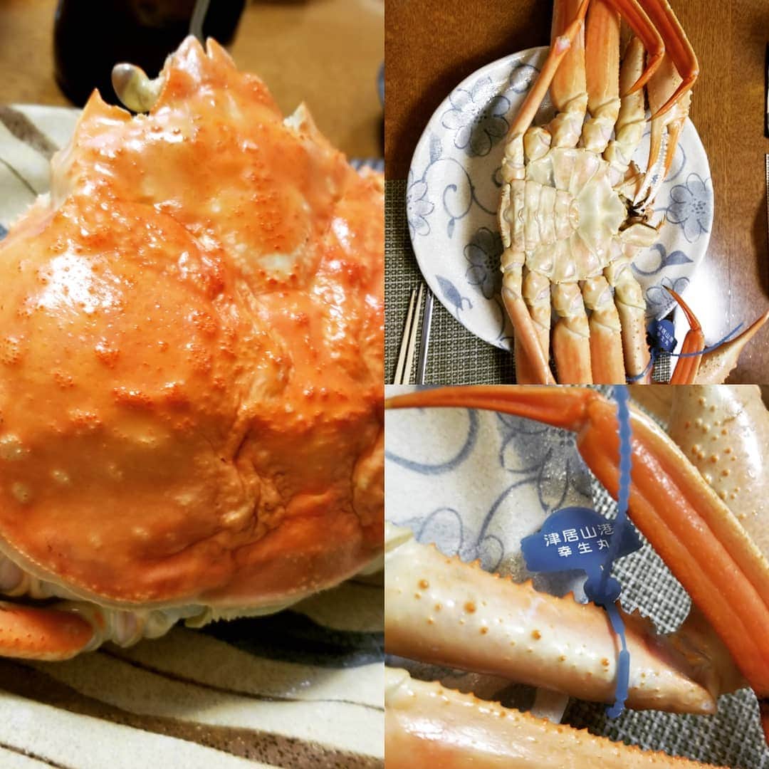 谷口キヨコさんのインスタグラム写真 - (谷口キヨコInstagram)「蟹ですよ🦀蟹だ〰️🦀」11月29日 2時21分 - kiyokotaniguchi