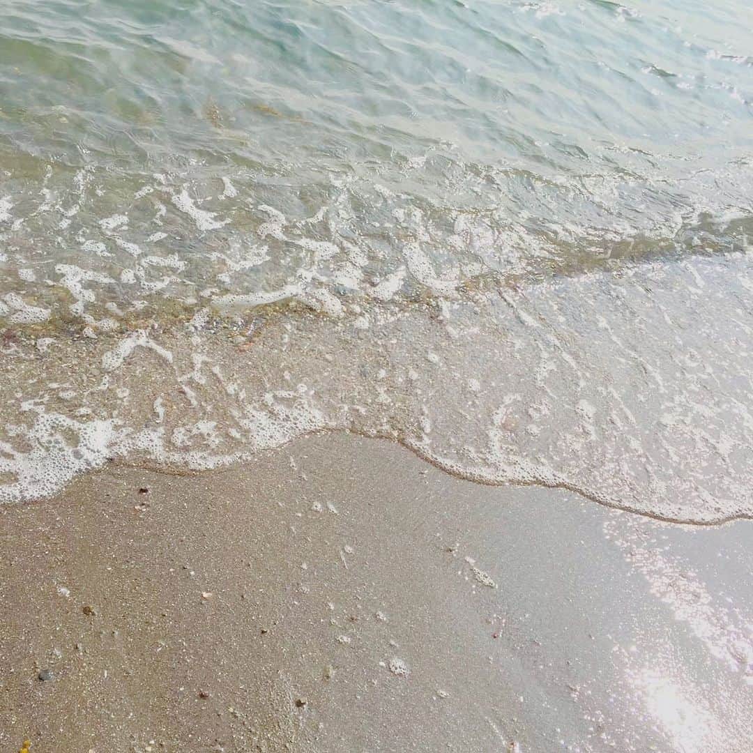 箕迫かなのインスタグラム：「🏊🏽‍♂️🏊🏽‍♂️🏊🏽‍♂️ . . 海に来たら  青を塗って 白を塗って 一息ついてから 最後に僕の気持ちを塗った 空の絵を描いていたつもりが 海みたいになってしまって ひらきなおってカモメを描いた  ってずっと口ずさんでしまう そうゆう傾向にある . . #ピストルさん見ても #声掛けられず #目で追う #あとで後悔やめときや #とっさの判断力 #意味わからん行動力」