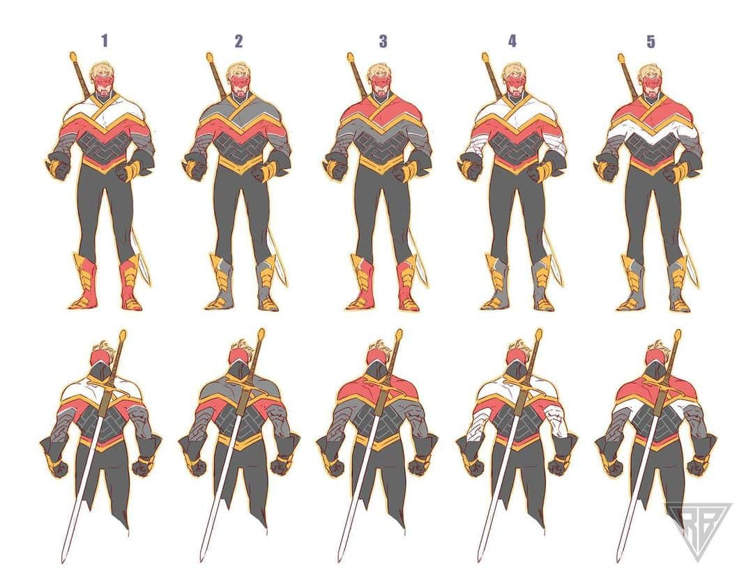 RB Silvaさんのインスタグラム写真 - (RB SilvaInstagram)「I talked about the X of Swords on my last post here, but I never posted anything about that before. So here’s something cool to share with you guys, the process of choosing the visual for The Captain Avalon. I did these many months ago but only now I realized that I have never mentioned anything about that. It was a pleasure and happiness to see many friends that I admire drawing him. So, I hope you enjoy these. All the best, Team! Raise your swords!」11月29日 4時26分 - rbsilva_comics