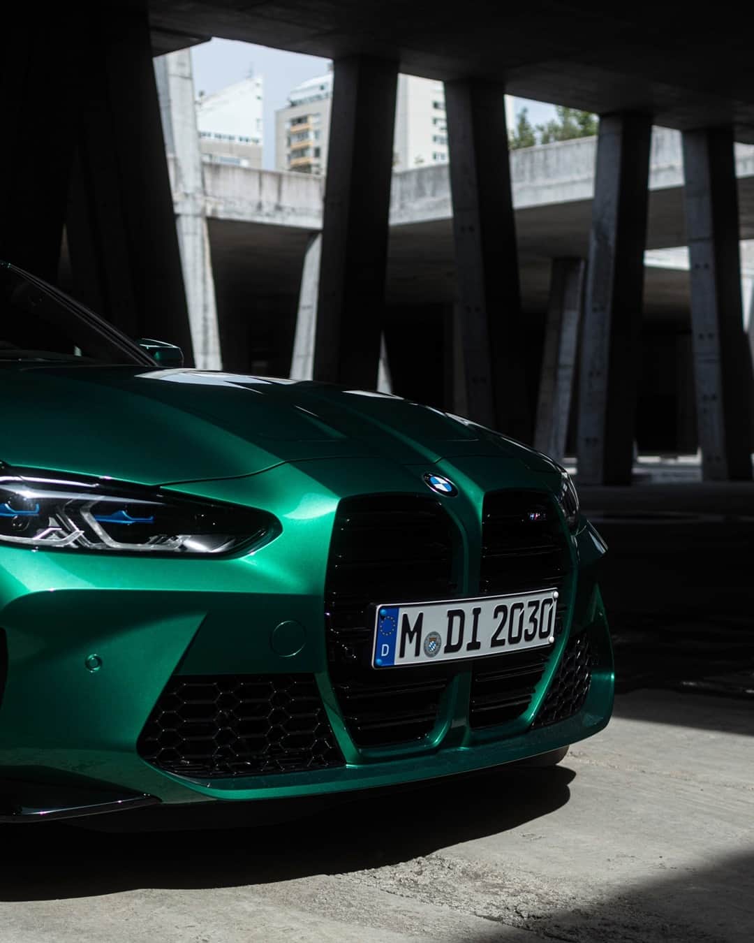 BMWのインスタグラム：「Does not fit trends. Or fashion. Or the mainstream. But it perfectly fits you. The all-new BMW M3 Sedan.  #TheM3 #BMW #M3 __ BMW M3 Sedan: Fuel consumption in l/100 km (combined): 10.8. CO2 emissions in g/km (combined): 248.* Further information: www.bmw.com/disclaimer.  	 Acceleration (0-100 km/h): 4.2 s. Power: 353 kW, 480 hp, 550 Nm. Top speed (limited): 250 km/h (with optional M Drivers Package: 290 km/h).  	 * All performance, fuel consumption and emissions figures are provisional.」