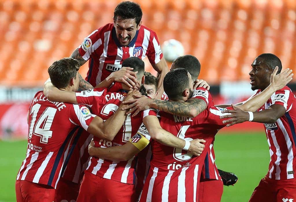 ヤニック・フェレイラ・カラスコのインスタグラム：「Victoria muy importante 💪🏼⚽️ @atleticodemadrid #aupaatleti」