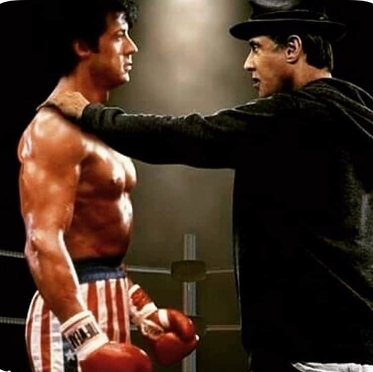 シルヴェスター・スタローンさんのインスタグラム写真 - (シルヴェスター・スタローンInstagram)「Today is the 35th anniversary of of ROCKY 4 ! So proud to be engaged In the hardest  cinematic boxing match in film history! Thank you Dolph Lundgren for putting in your blood sweat and tears on the line! I Still can’t believe we pulled it off!… PS - how did that last picture get into there?」11月29日 8時29分 - officialslystallone