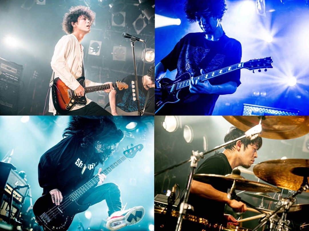 のインスタグラム：「「2Q2Q」11.22 9mm Parabellum Bullet @渋谷Club Quattro  Photo by Taichi Nishimaki」