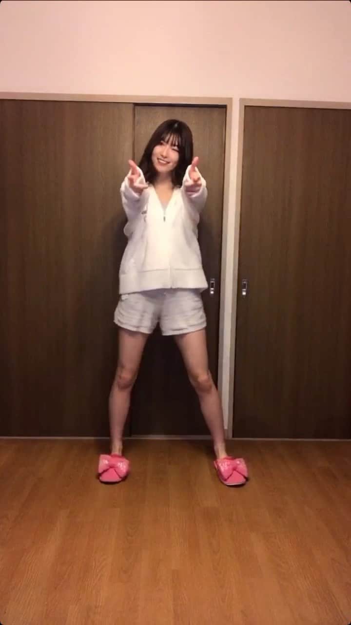 日下部美愛のインスタグラム：「タグ着るの忘れた #ジェラートピケ #gela #niziu #stepandastep #踊ってみた #fyp」
