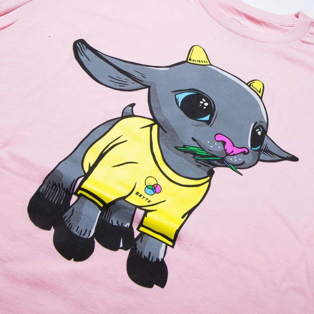 The Berricsさんのインスタグラム写真 - (The BerricsInstagram)「@skategoat baby goat tees from @bryteskateboards available NOW!!! - LINK IN BIO #thefutureisBRYTE」11月29日 10時46分 - berrics