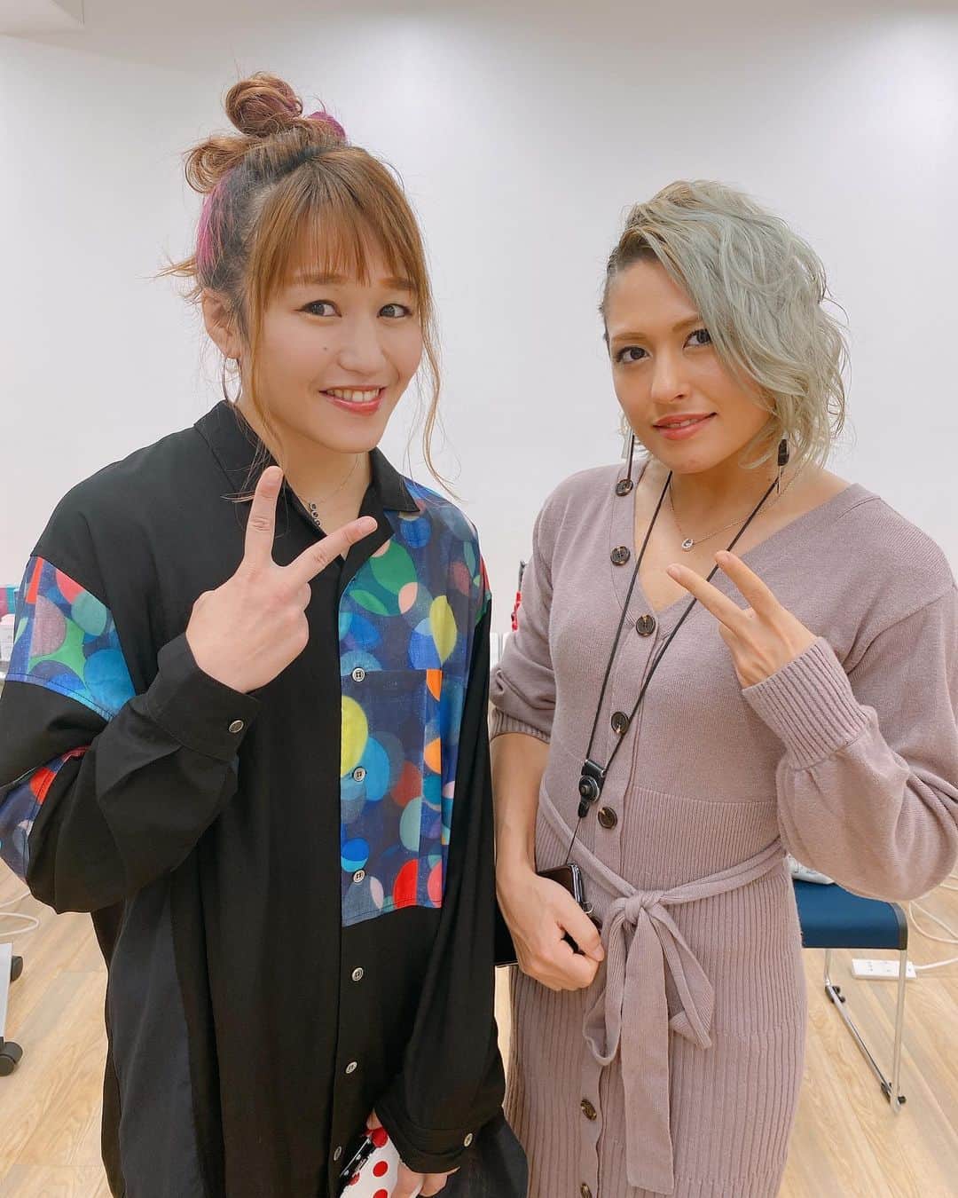のインスタグラム：「ガヨン　盛岡✨  ジュリアとタッグ(о´∀`о)😊  #stardom #DDM #prowrestling #morioka」