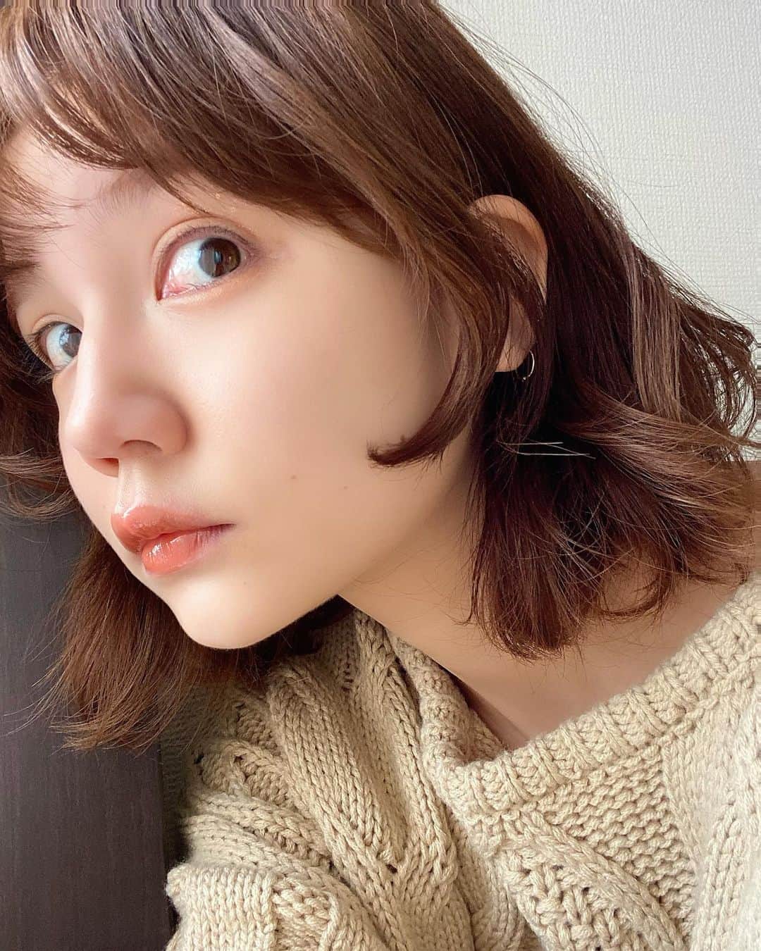 村田倫子さんのインスタグラム写真 - (村田倫子Instagram)「ぷちウルフにした🐺❤︎ 髪も明るくなって楽しくのばせそう。 @hiromiiinoue.design ちゃんありがとう。」11月29日 11時46分 - rinco1023