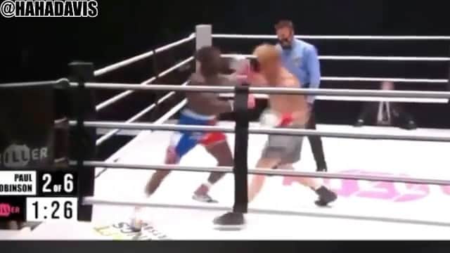 ファンクマスター・フレックスのインスタグラム：「@hahadavis said “stay still and get this @nyquildayquil “ @naterobinson it’s the camara angle making it bananas! @jakepaul u called it! WHO SHOULD JAKE FIGHT NEXT?」