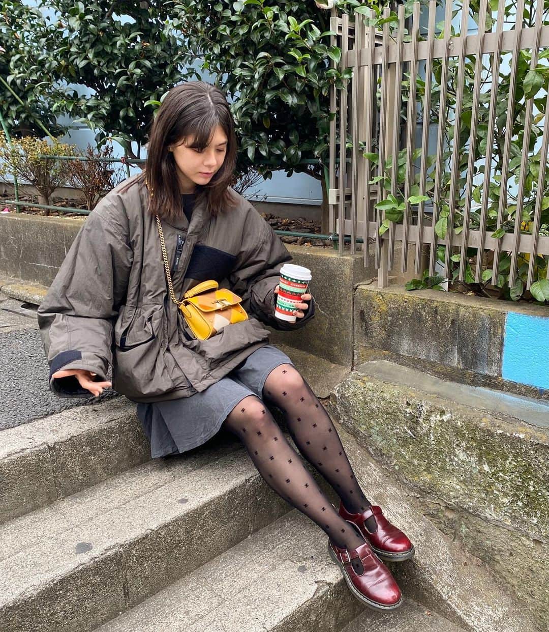 エモン・久瑠美のインスタグラム：「たまには… 私服載せてみます。。🧚🏻‍♀️」