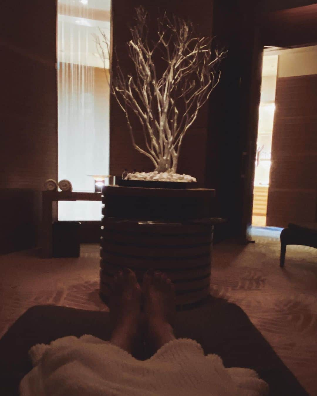 久林紘子さんのインスタグラム写真 - (久林紘子Instagram)「🧖‍♀️SPA TIME💆‍♀️  少し早めに着いてcheckinしたもののお部屋は15時以降ということで、先にプールへ。 これが大正解。checkin時間以降は混雑防止で予約待ちになっていました。  プールの後は、以前から噂には聞いていたMIZUKI SPAへ🙏 SPAなんて片手で数える位しか行ったことないけど、感動するくらいお上手だった！！😭 お願いしたのは「パーソナライズドボディ」90分でその日の調子に合わせてカスタムメイドボディトリートメント。  最近ずっと偏頭痛と眼精疲労が慢性的にあって頭痛薬飲んじゃってたのだけど、筋膜リリースばりの容赦ないマッサージで(弱めてもらうか悩んだけどこれを超えた先に見える世界があると思って我慢した😇)終わったらすごい解消されてて超スッキリ😳😳😳 肩はマッサージすごくて筋肉痛状態。あれ、筋膜リリースもやってくださったんですか？って聞いたら、マッサージだけです😅と。愚問でした🤣そのくらいすごかった👏👏 身体の悲鳴と向き合いながら、身体のそれぞれのパーツに感謝しながら自分の身体と向き合う時間になりました🙏 たまには身体の声を聞かねばと考えさせられる機会になりました🧖‍♀️ ＿＿＿＿＿＿＿＿＿＿＿＿＿＿＿＿＿＿＿＿＿＿  #conradtokyo #conrad #conradhotel #コンラッド東京 ﻿#ステイケーション #ワーケーション #ホテル好き ﻿#ホテル好きな人と繋がりたい #ホテルステイ #東京ホテル #バスローブ #conradspa #mizukispa #コンラッドスパ #スパトリートメント」11月29日 14時34分 - rohicocco