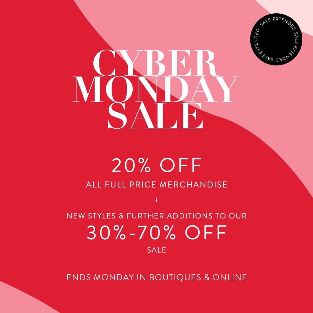 KOOKAI さんのインスタグラム写真 - (KOOKAI Instagram)「Sale extended • Shop 20% off all full price merchandise in store and online until tomorrow •• #kookai」11月29日 15時21分 - kookai_australia